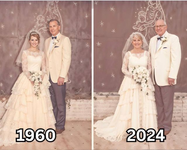 A Couple Was Celebrating Their 60 Anniversary.