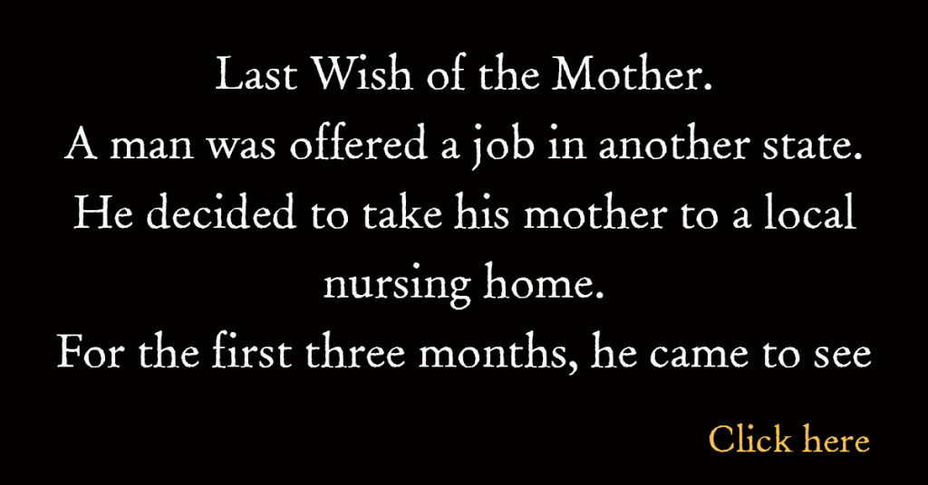 Last Wish of the Mother – Touching Story