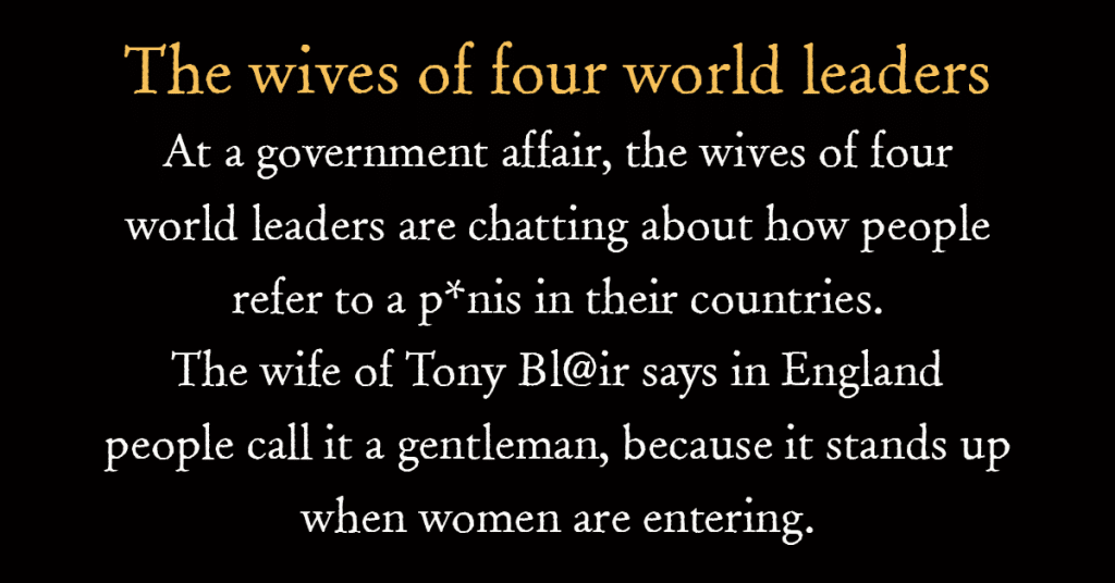 The wives of four world leaders