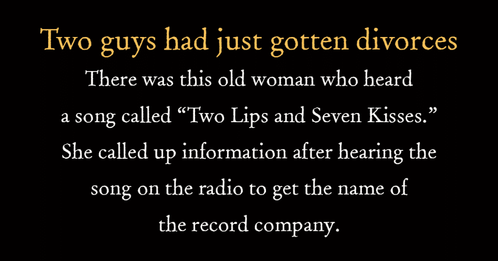 There was an old woman who heard a song