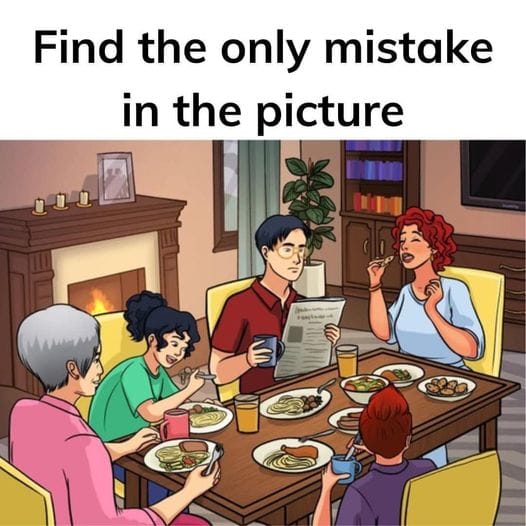 Can you spot the mistake in this picture?