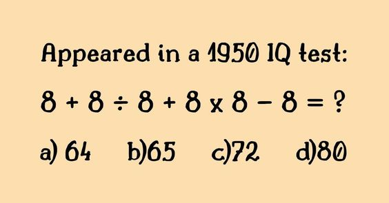 Appeared in a 1950 IQ Test. Can you?