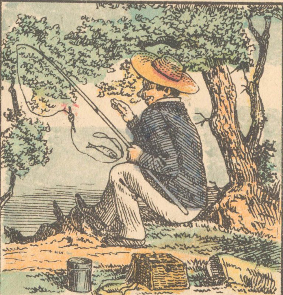 Where is the second fisherman?