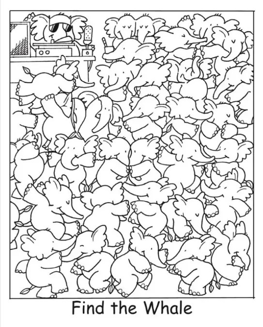 Ultimate Eye Challenge When Finding The Whale…