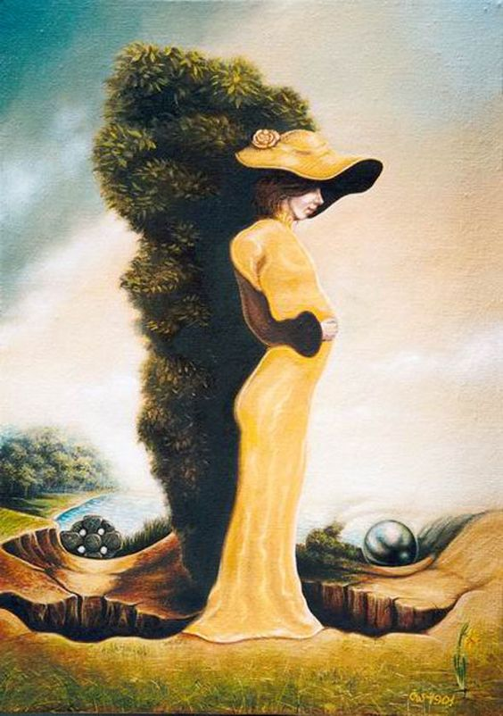 Can you see a man in the ambiguous image?