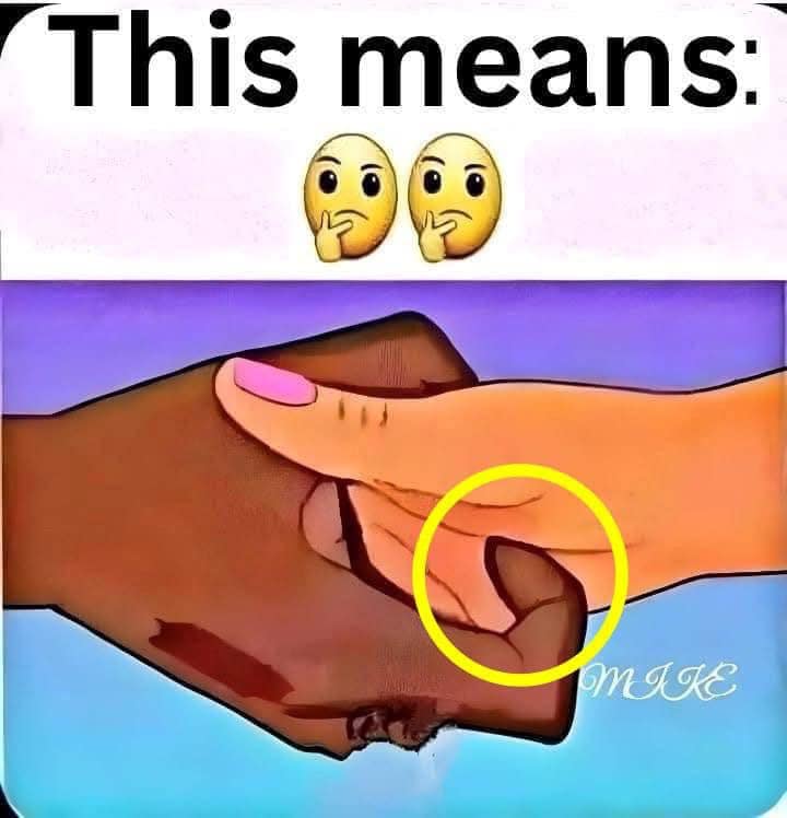 When a man scratches the palm of a woman’s hand, here’s what…