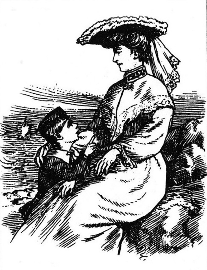 The boy confirmed that there is a very big mouse in this picture, what about you?