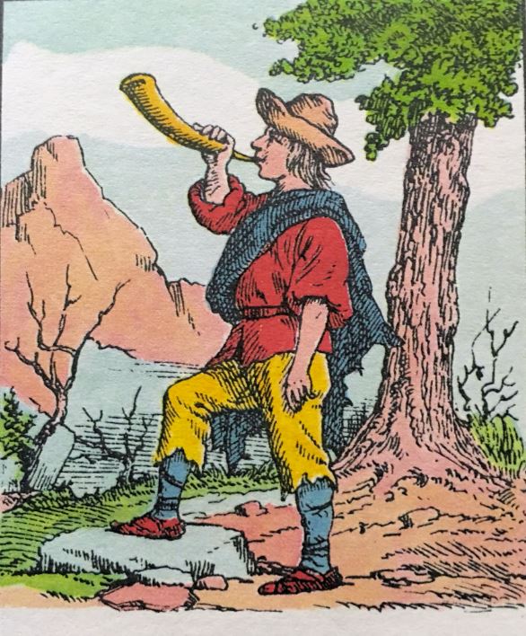 There are 4 men hidden in the picture, can you see them?