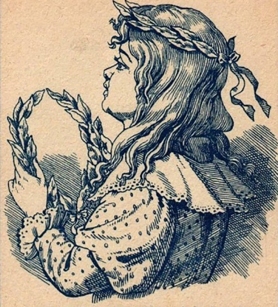 How long did it take you to discover the hidden lady in the picture?