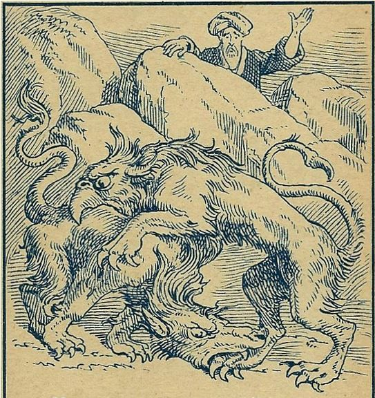 Do you see where the owner of these dragons is?