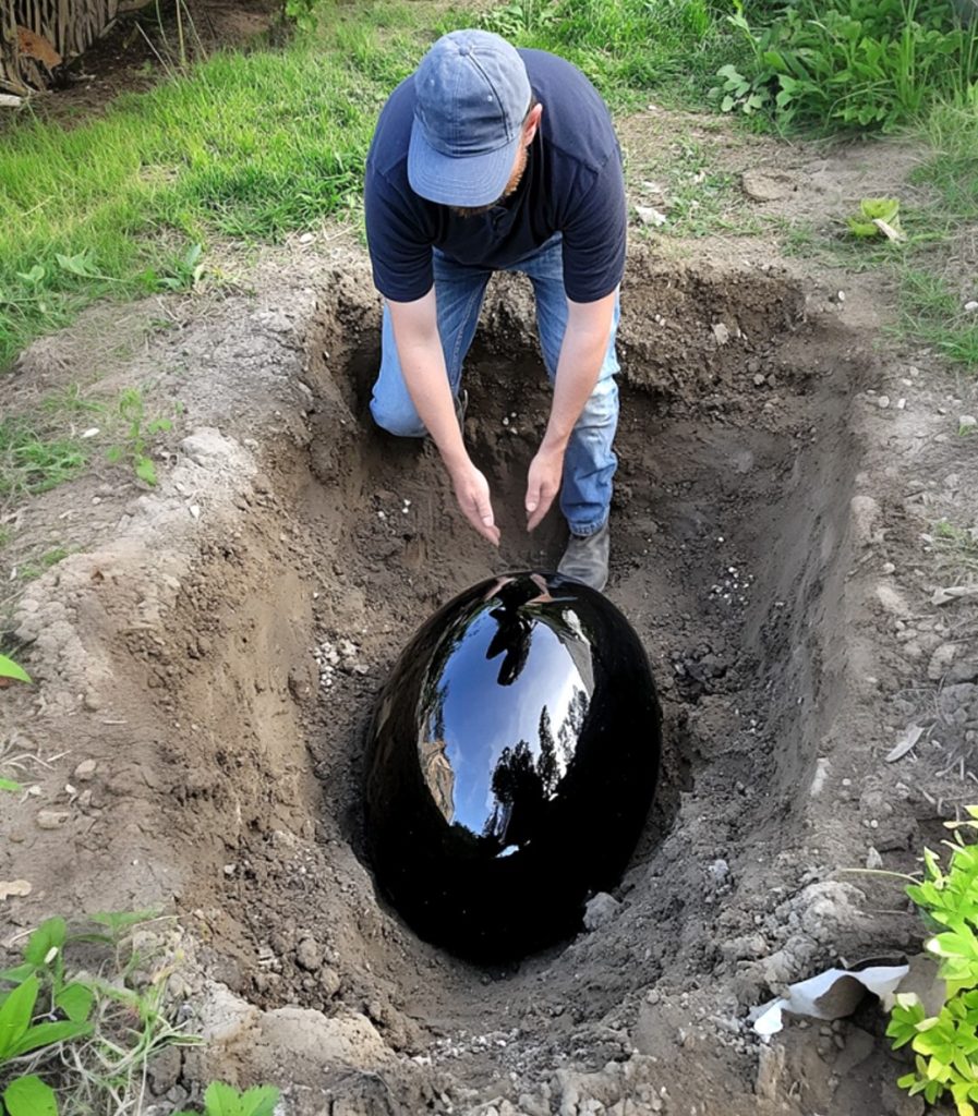 I Returned Early to Surprise My Husband Only to Find Him Burying a Large Black Egg in Our Garden – Its Mystery Brought Us Closer