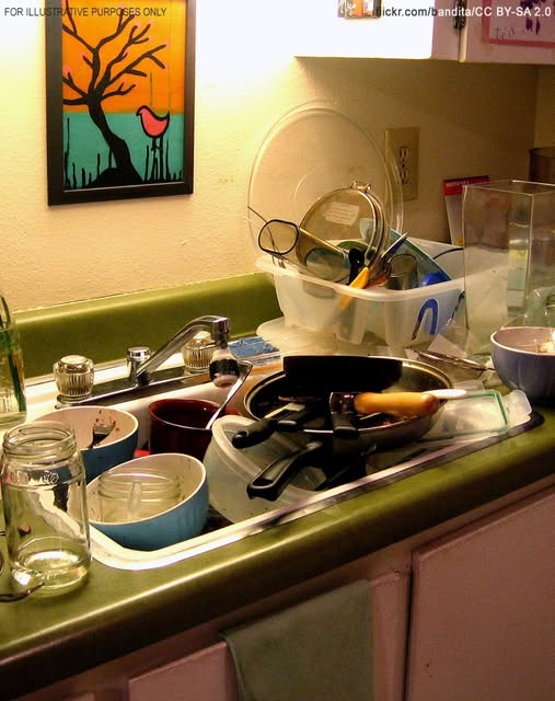 While I was busy feeding our newborn son, my husband didn’t set aside any food for my dinner