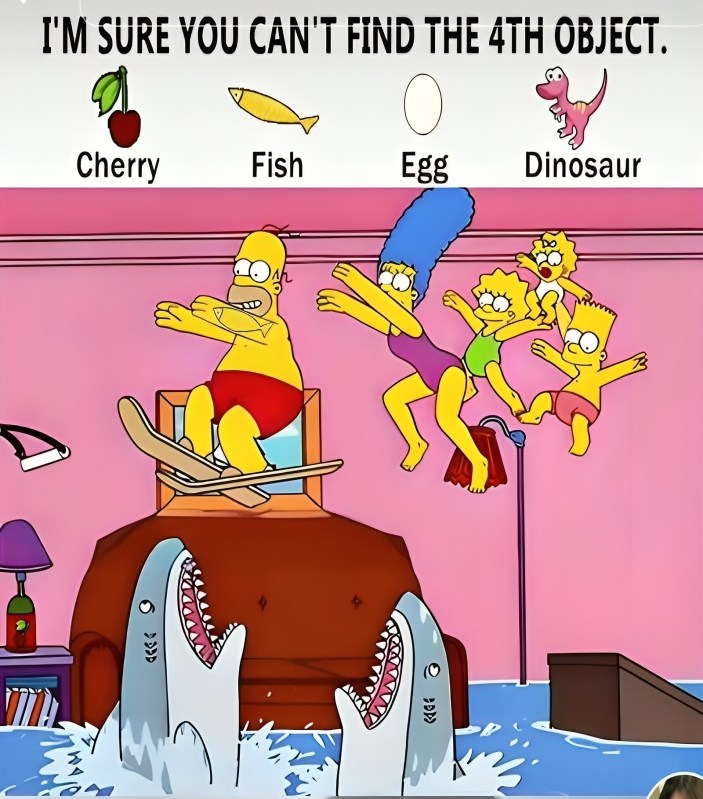 Can You Spot the Cherry, Fish, Egg & Dinosaur Before You Lose Your Sanity?