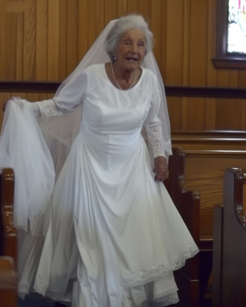 70-Year-Old Woman Showed up at My Father’s Funeral in a Wedding Dress and Revealed a Story No One in Our Family Knew