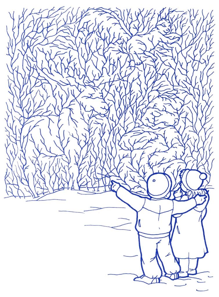 Find a Bear, a Squirrel and an Elk