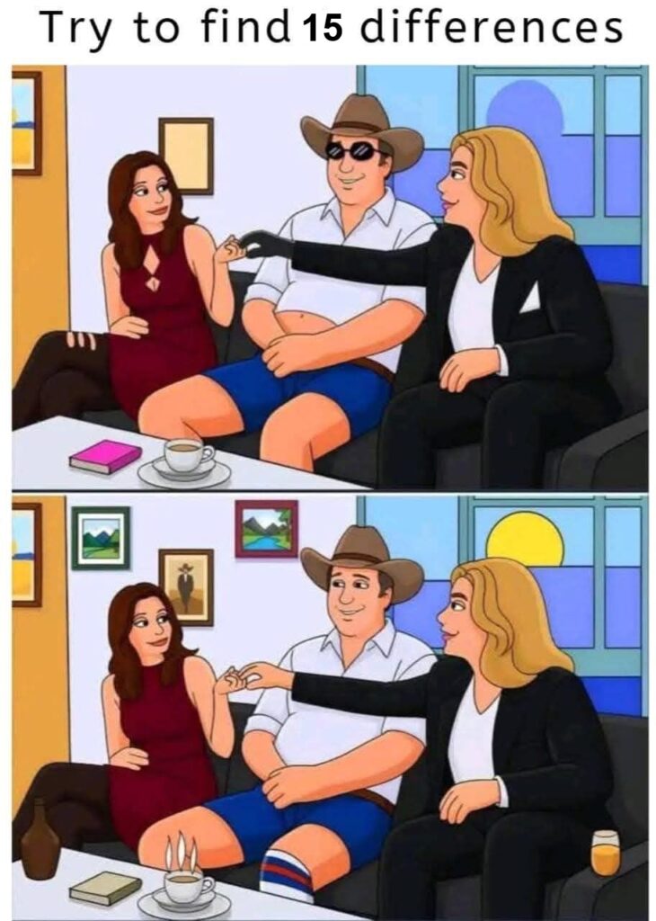 Can You Spot All 15 Differences? Only True Puzzle Masters Can Find Them!