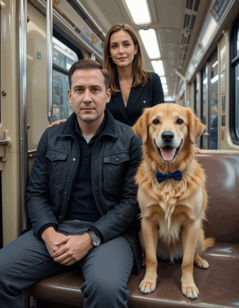 I Hopped A Train To Clear My Head And Ended Up Next To A Dog Who Seemed To Understand Too Much