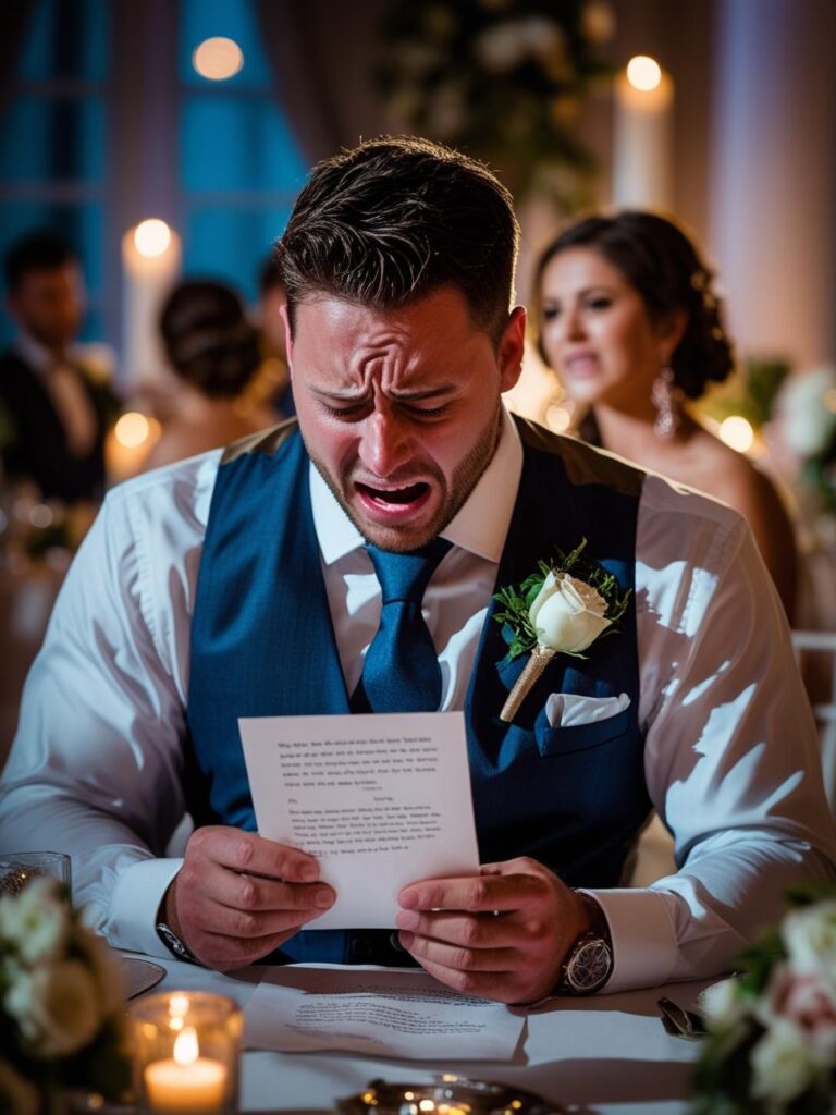 My Son’s Bride Gave Me a Letter to Hand Him After the Ceremony – Once He Read It, He Walked out of the Reception