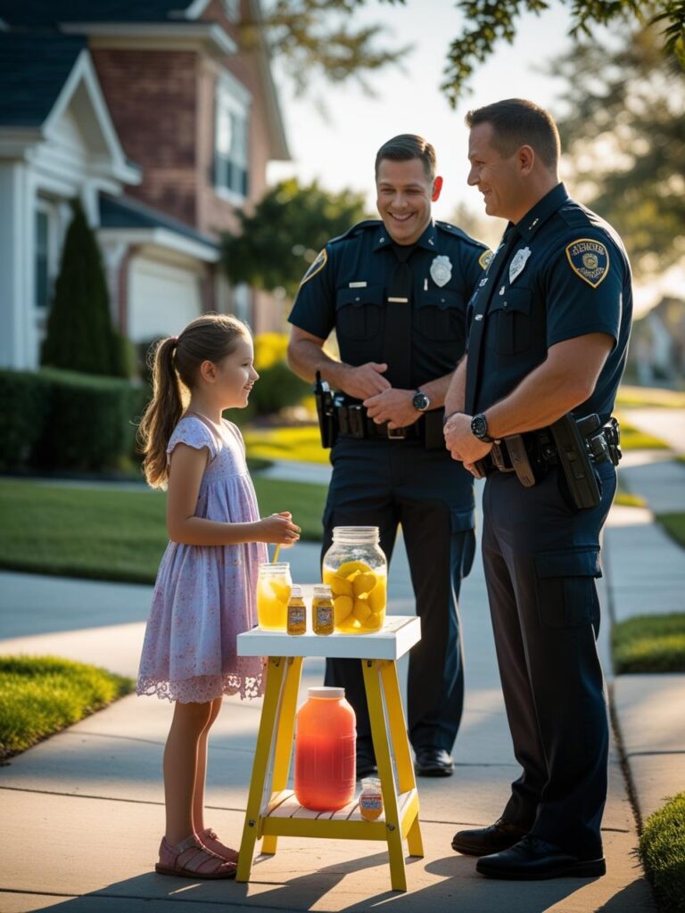 My Daughter Wanted To Sell Lemonade—Only To Be “Investigated” By The Police Officers