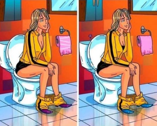 Only people with an IQ of 140 can spot all five differences!