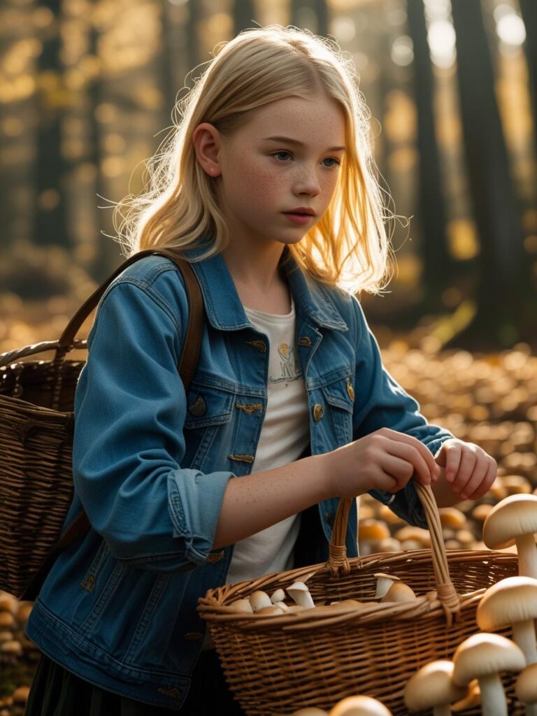 The orphan girl who inherited a small house deep in the woods went out to pick mushrooms and found an airplane. One look inside the cockpit changed everything…