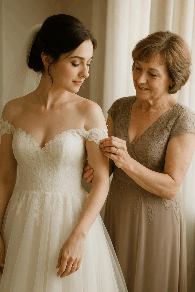 My Mom Told Me Not to Wear My Wedding Dress Because It Would “Take Attention Away From My Sister”