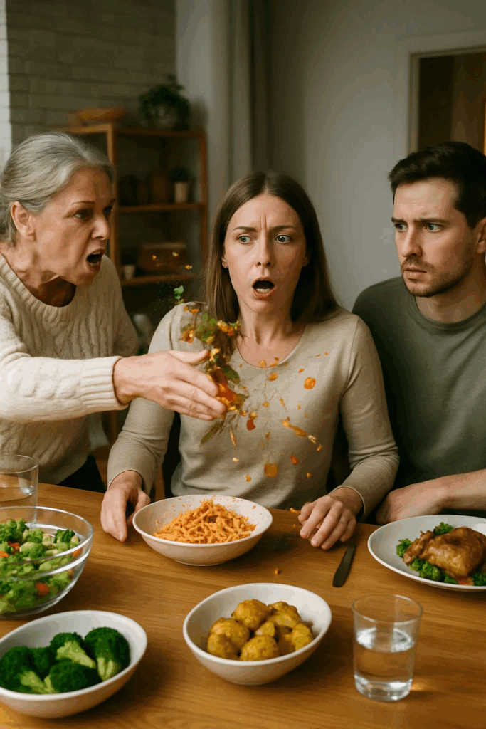 Sunday dinners at my husband’s mother’s house were always torture for me