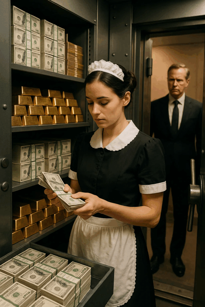 Millionaire Leaves His Safe Open to Test His Maid — Her Response Left Him in Tears