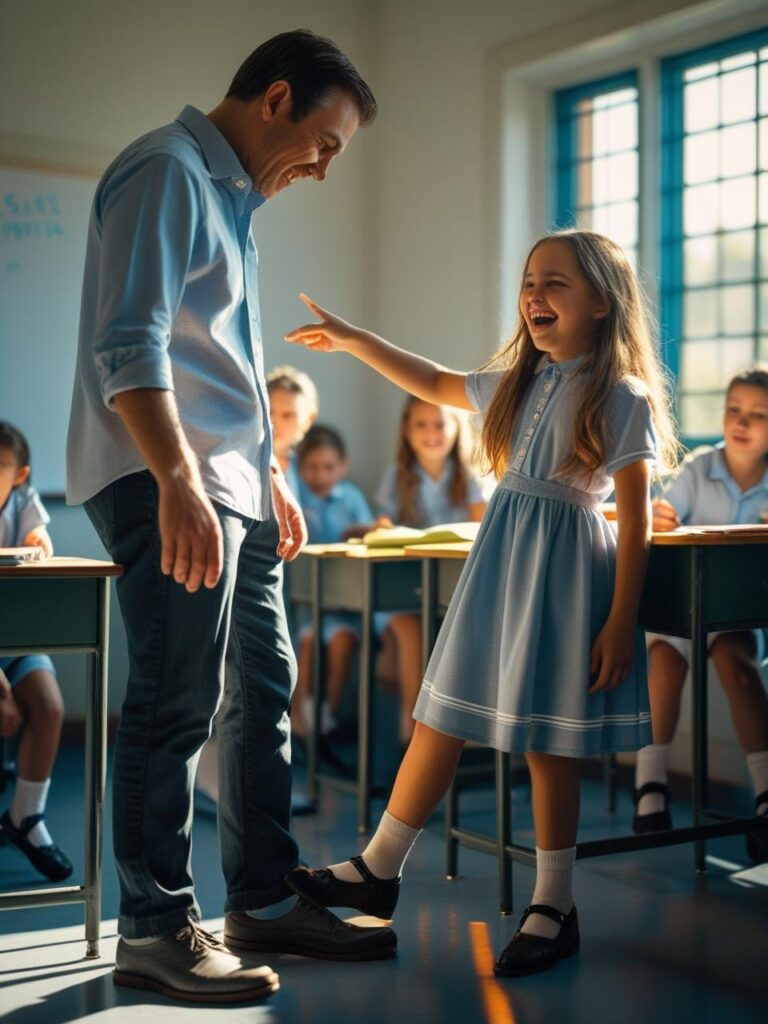 The Rich Kid Mocked Her Teacher for Being ‘Too Poor’—But the Truth Behind Those Shoes Changed Everything.