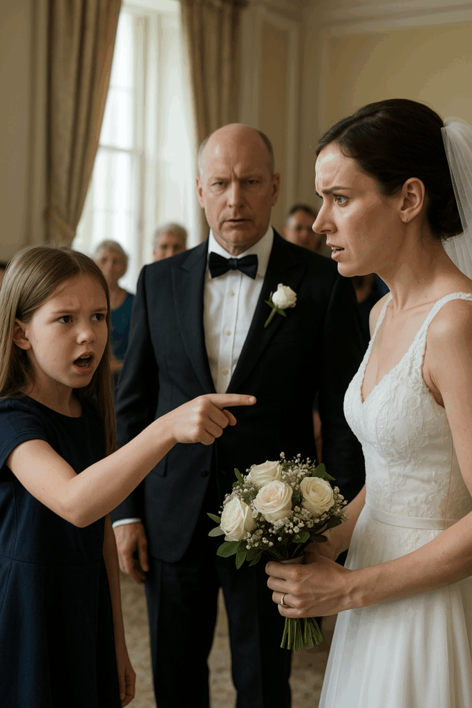 “She Lied About the Baby!” A Tiny Voice Uncovered the Truth About the Baby Just Moments Before the Wedding Kiss