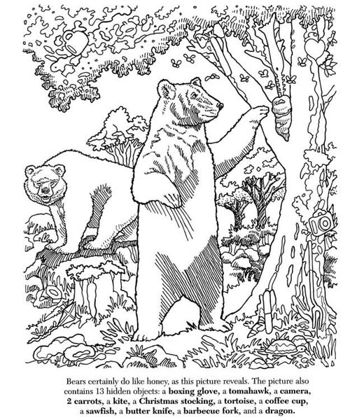 Find Carrots, a Boxing Glove and a Coffee Cup