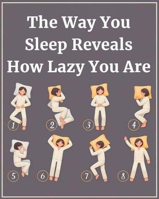 Your Sleeping Position Might Be Exposing Just How Lazy You Really Are