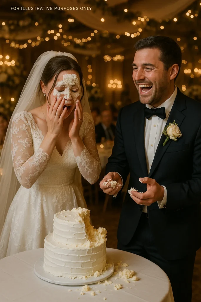 My Groom Smashed My Face Into the Cake During the Cake Cutting as a ‘Joke’ – I Was on the Verge of Tears When My Brother Shocked Everyone