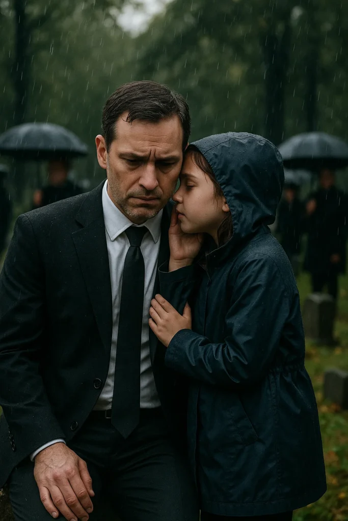 The Rain-Soaked Stranger’s Whisper Shattered a Billionaire’s Grief — and Led to an Unbelievable Reunion