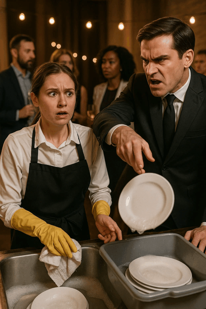 They Ordered Me to Wash Dishes at the Gala — Never Guessing the Mansion Belonged to Me