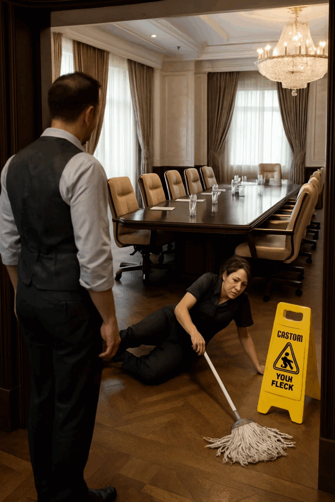 I Spent Eight Years Cleaning His Office… He Never Knew I Was the Mother of the Son He Walked Away From in High School