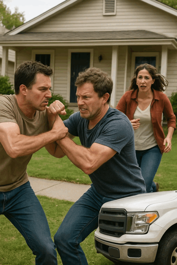 My wife ran off with her old college flame, and my daughter started calling him her “storybook dad.” I didn’t fight it—I simply walked away in silence