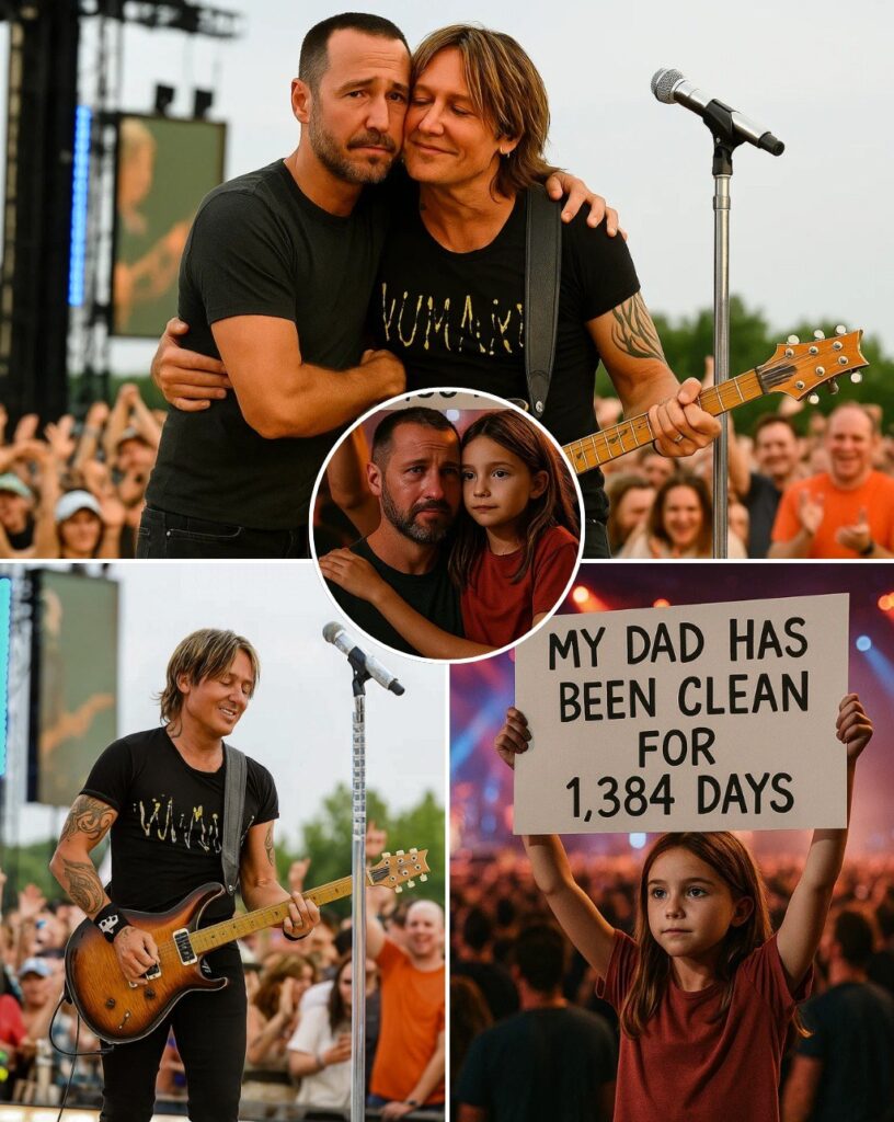 Keith Urban Halts Show, Brings Fan Into Spotlight After 1,384 Days Clean, Turns Arena Into a Heartfelt Tribute to Second Chances